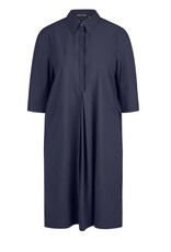 Marc Aurel Donker Blauw Polo Jurkje Travel Materiaal