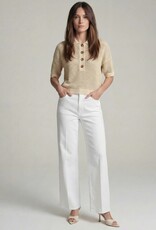 Marc Aurel Polo Trui K Mouw Beige Silver