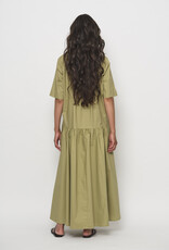LaSalle Volant Dress Olive