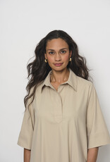 LaSalle Pop Over Dress Sand