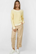 Marc Aurel Pullover R Hals Geel