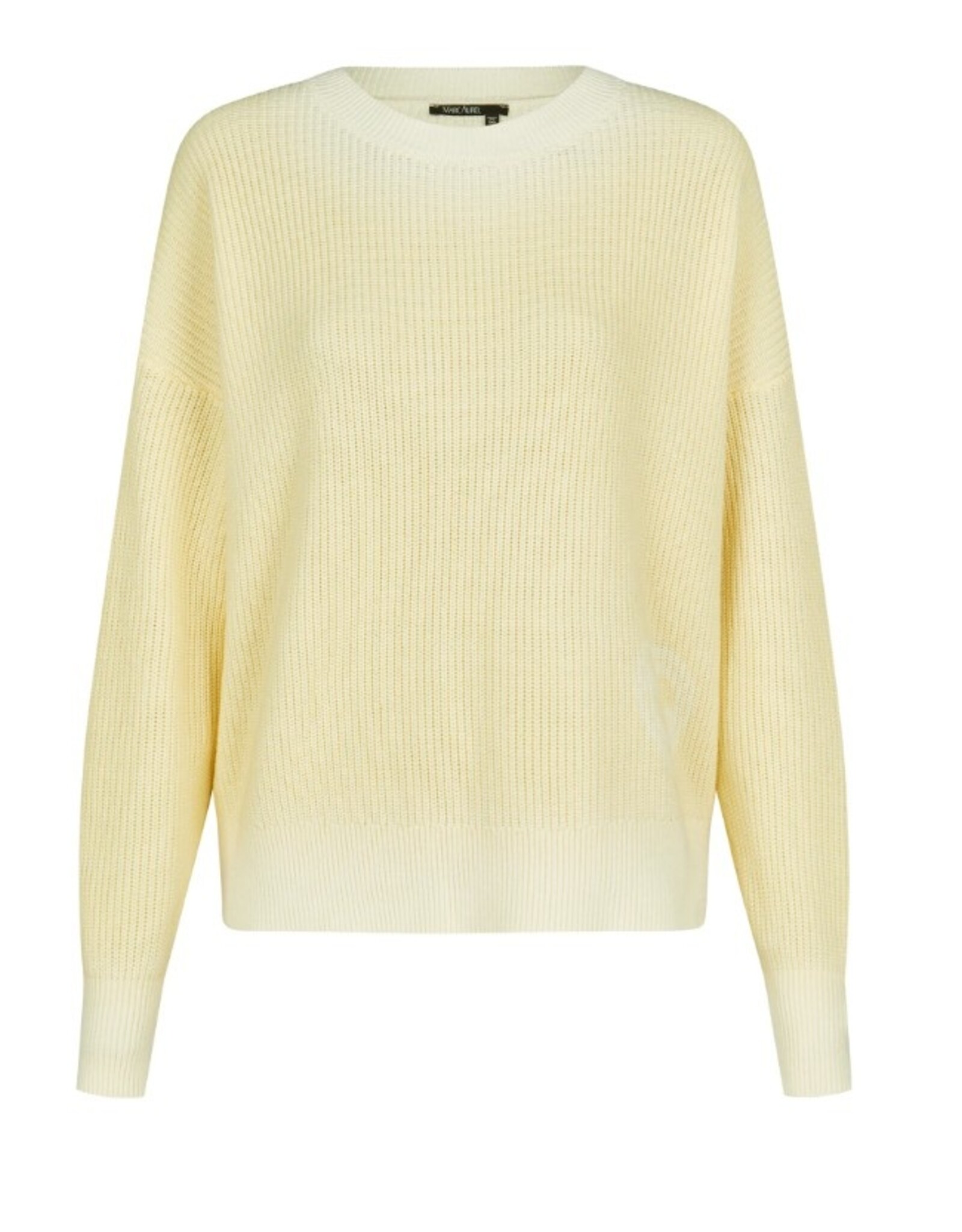 Marc Aurel Pullover R Hals Geel