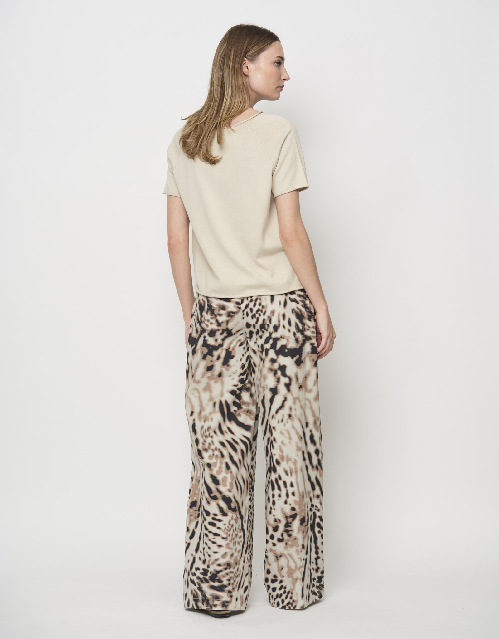 LaSalle Wide Leg Pantalon Orchid