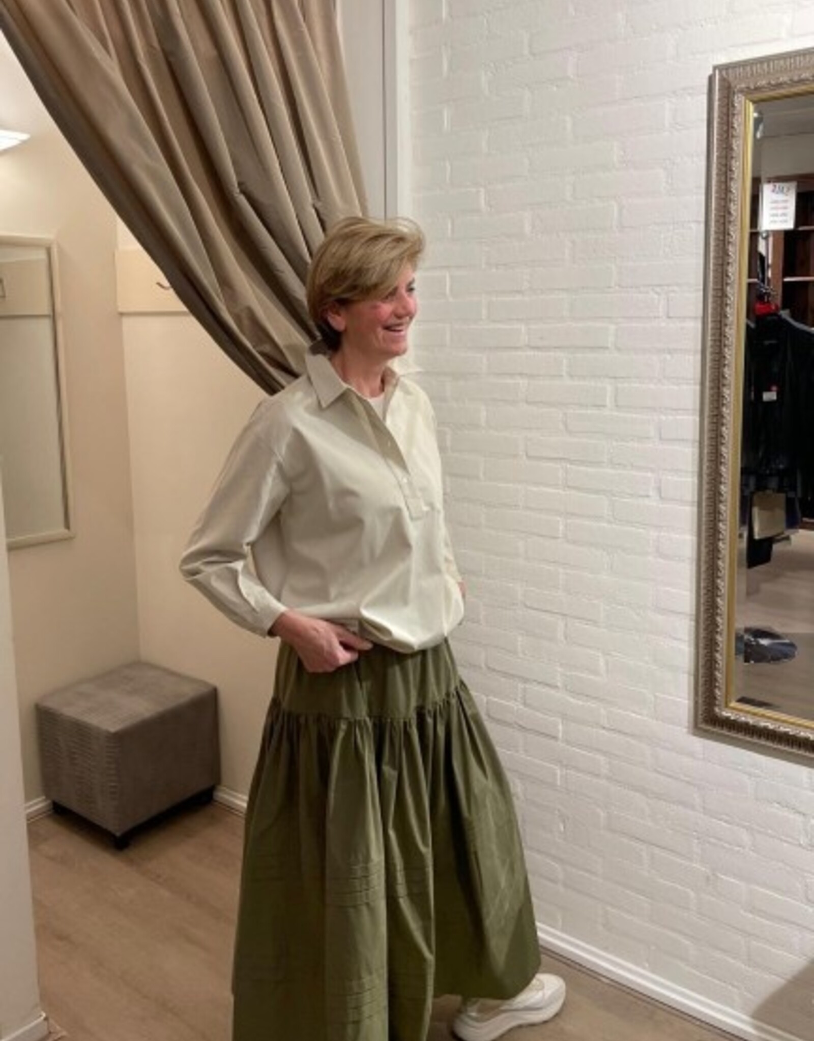 JcSophie Luxor Skirt Army Green