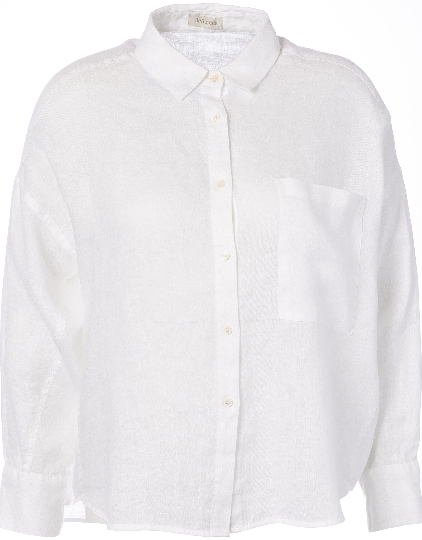 JcSophie Leona Blouse Linnen Off White