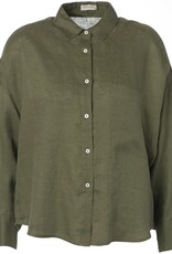 JcSophie Leona Blouse Linnen Army Green