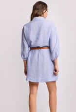 Kocca Drew Blouse/Jurk Blauw/Wit Gestreept