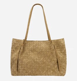 Studio AR Big Shopper Liandra  Gevlochten Butter