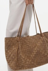 Studio AR Big Shopper Liandra  Gevlochten Butter