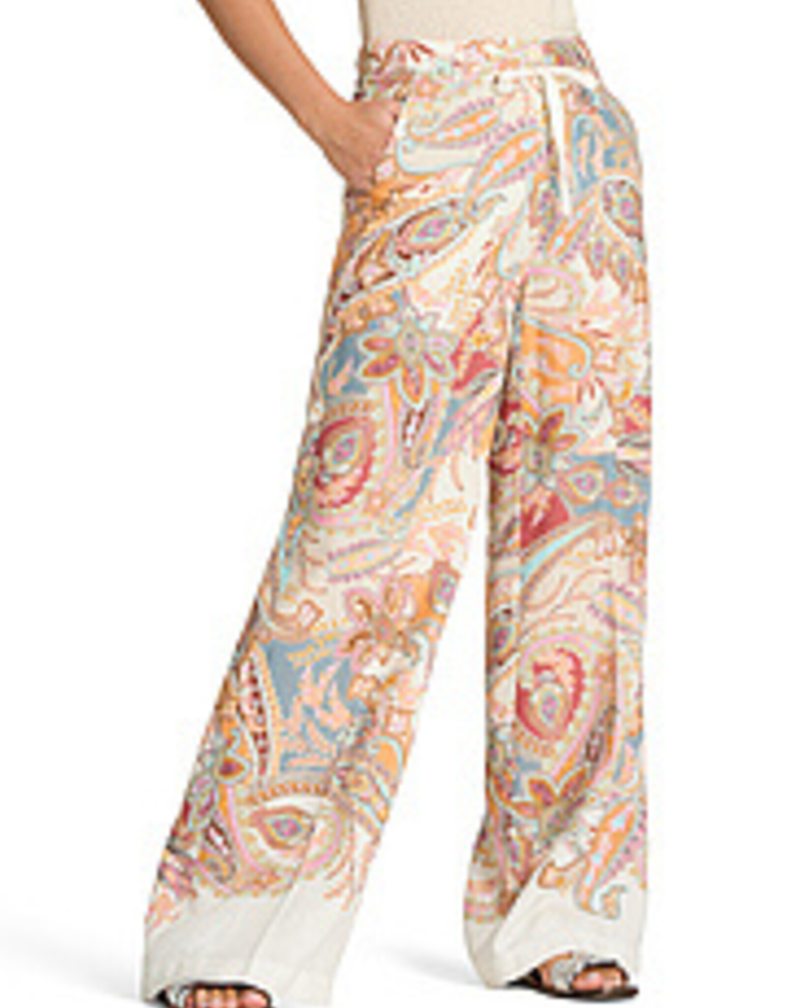 Cambio Pantalon Adrienne Faded Paisley
