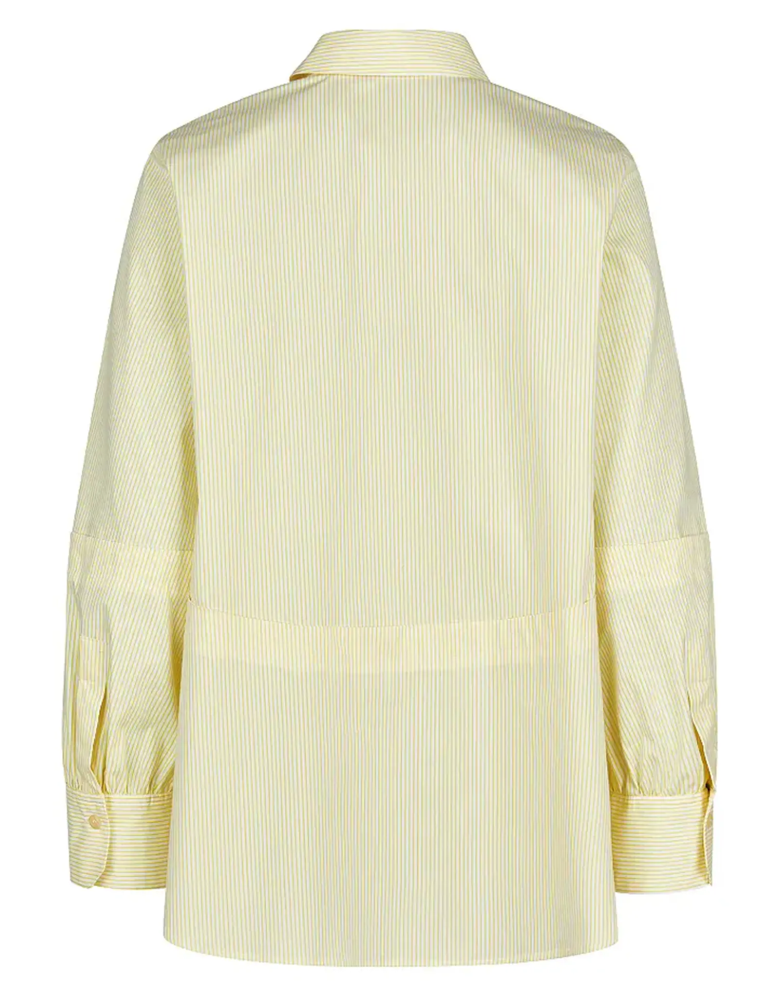 Marc Aurel Blouse Geel Witte streep