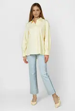 Marc Aurel Blouse Geel Witte streep