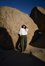 JcSophie Leroy Trousers Green Stripes