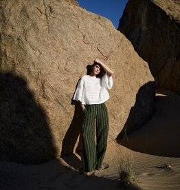 JcSophie Leroy Trousers Green Stripes