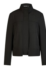 Marc Aurel Sportief Jack Opstaande Kraag Rits Zwart