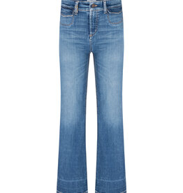 Cambio Jeans Fabienne Pocket Recht Pijp Zakjes Voor Summer Modern