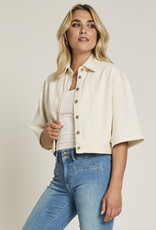 Para MI Mauve Denia Denim Jasje K-Mouw Natural Cream