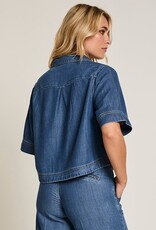 Para MI Belle Blouse Indigo