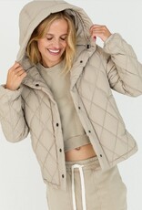 Moscow Jack Yasmin Gewatteerd Wet Sand Solid