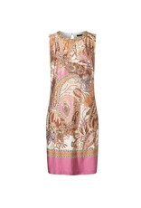 Ana Alcazar Jurk Kort Paisley RH Stenen Beige Roze