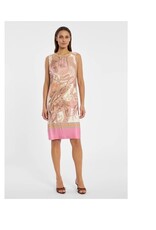 Ana Alcazar Jurk Kort Paisley RH Stenen Beige Roze