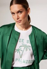 Marc Aurel Bomber Jackje Glans Groen