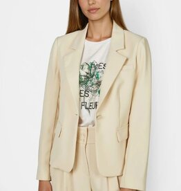 Marc Aurel Blazer 1 Knoop Cream