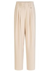 Marc Aurel Pantalon Wijd Elastic Band Cream
