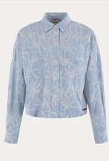 Moscow Blouse/Jasje Femila-2 Light Denim Stripe