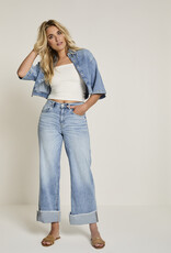 Para MI Mira Turn Up Jeans Light Indigo