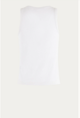 Bellamy Zouko Top Ribbel White Solid