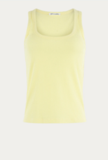 Bellamy Zouko Top Ribbel Pastel Yellow