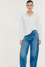 Josephine &CO Bodi Sweater Rever Kraag Wit