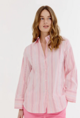 Josephine &CO Bastian Overhemd Blouse Gestreept Roze