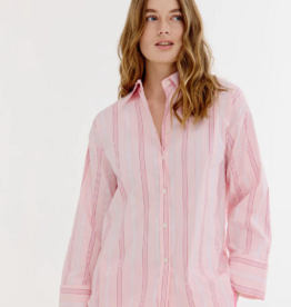 Josephine &CO Bastian Overhemd Blouse Gestreept Roze