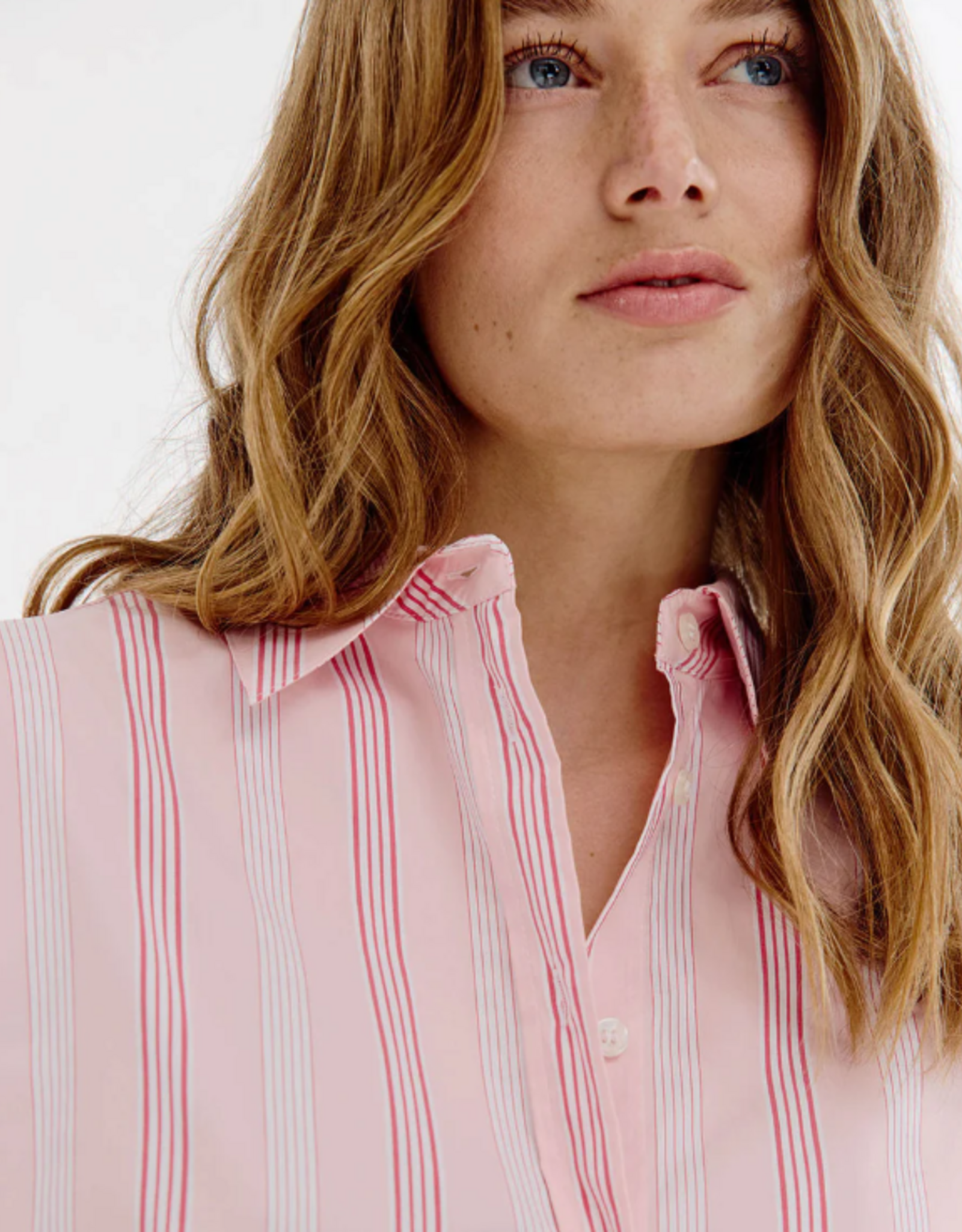 Josephine &CO Bastian Overhemd Blouse Gestreept Roze