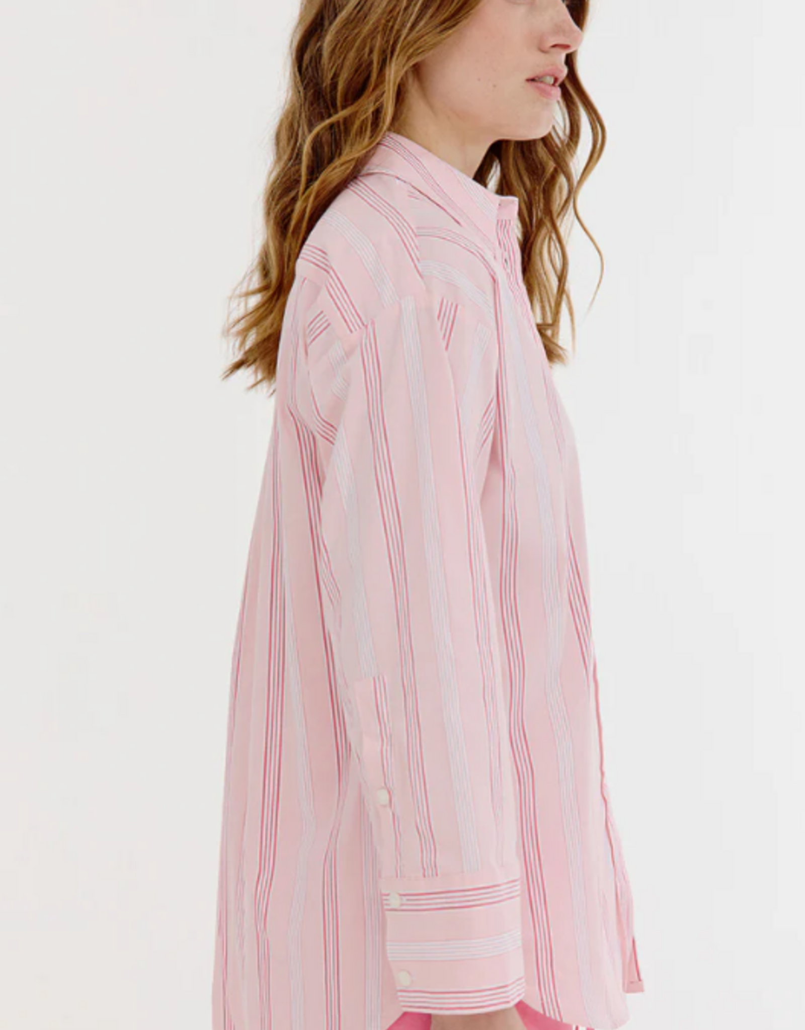 Josephine &CO Bastian Overhemd Blouse Gestreept Roze