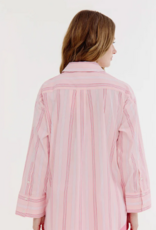 Josephine &CO Bastian Overhemd Blouse Gestreept Roze