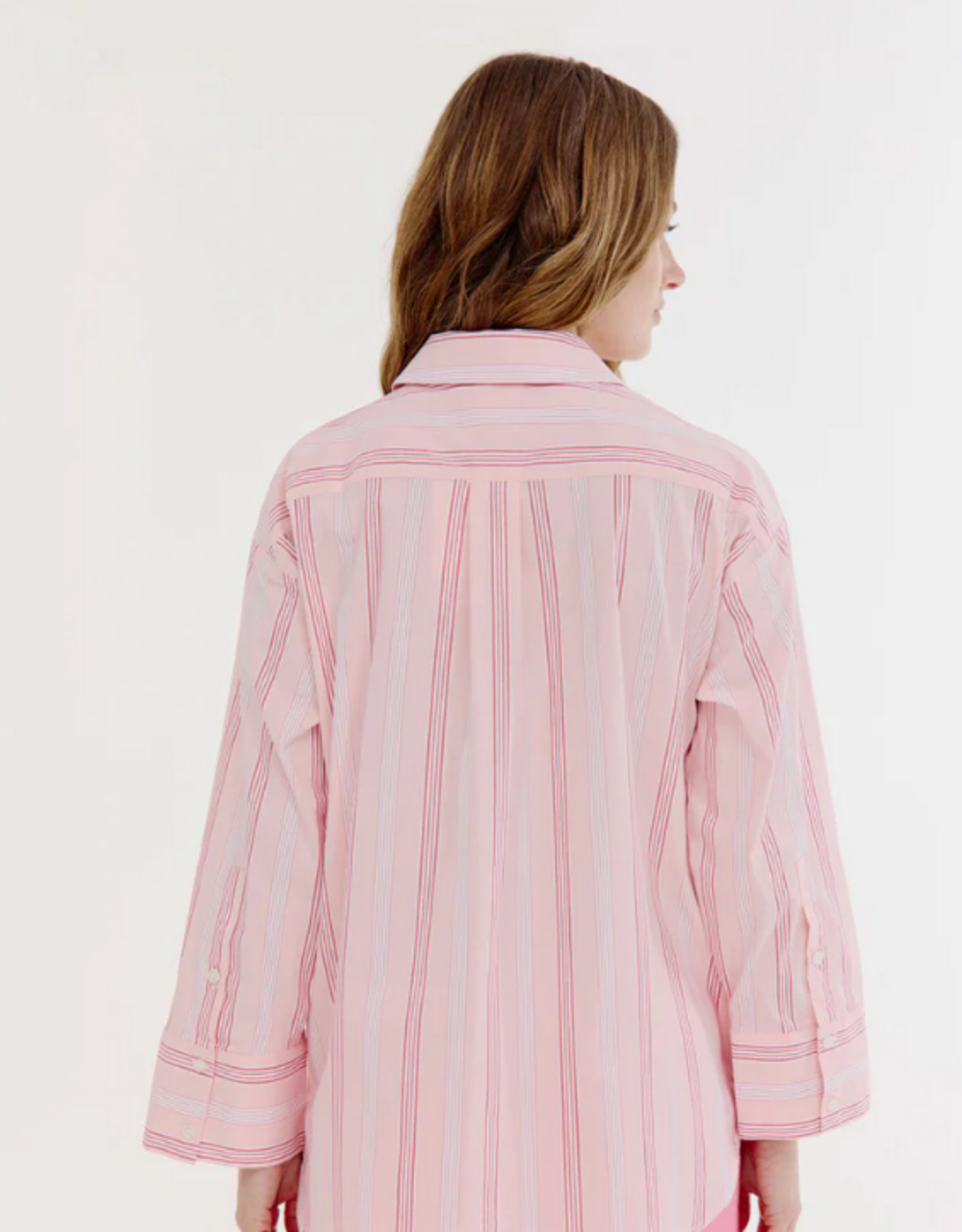 Josephine &CO Bastian Overhemd Blouse Gestreept Roze