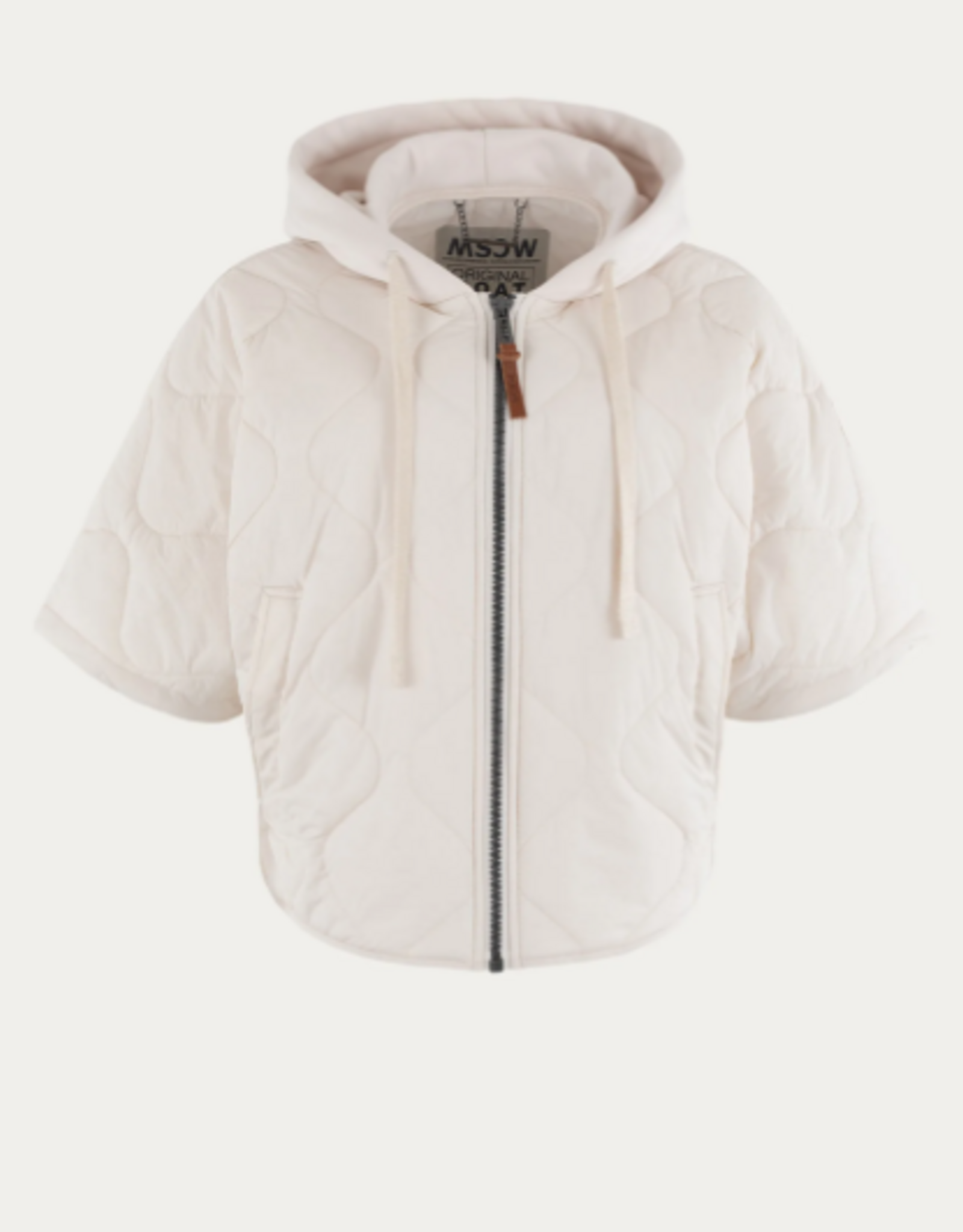 Moscow Cape-Jasje Tony Gewatteerd Chalk Solid