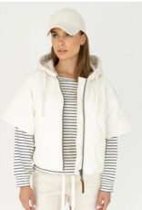 Moscow Cape-Jasje Tony Gewatteerd Chalk Solid