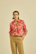 Maria Bellentani Blouse Coraal Print Fresca