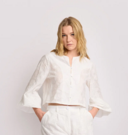 Kocca Blouse Jasje Norge RH Borduur  Bloem Wit