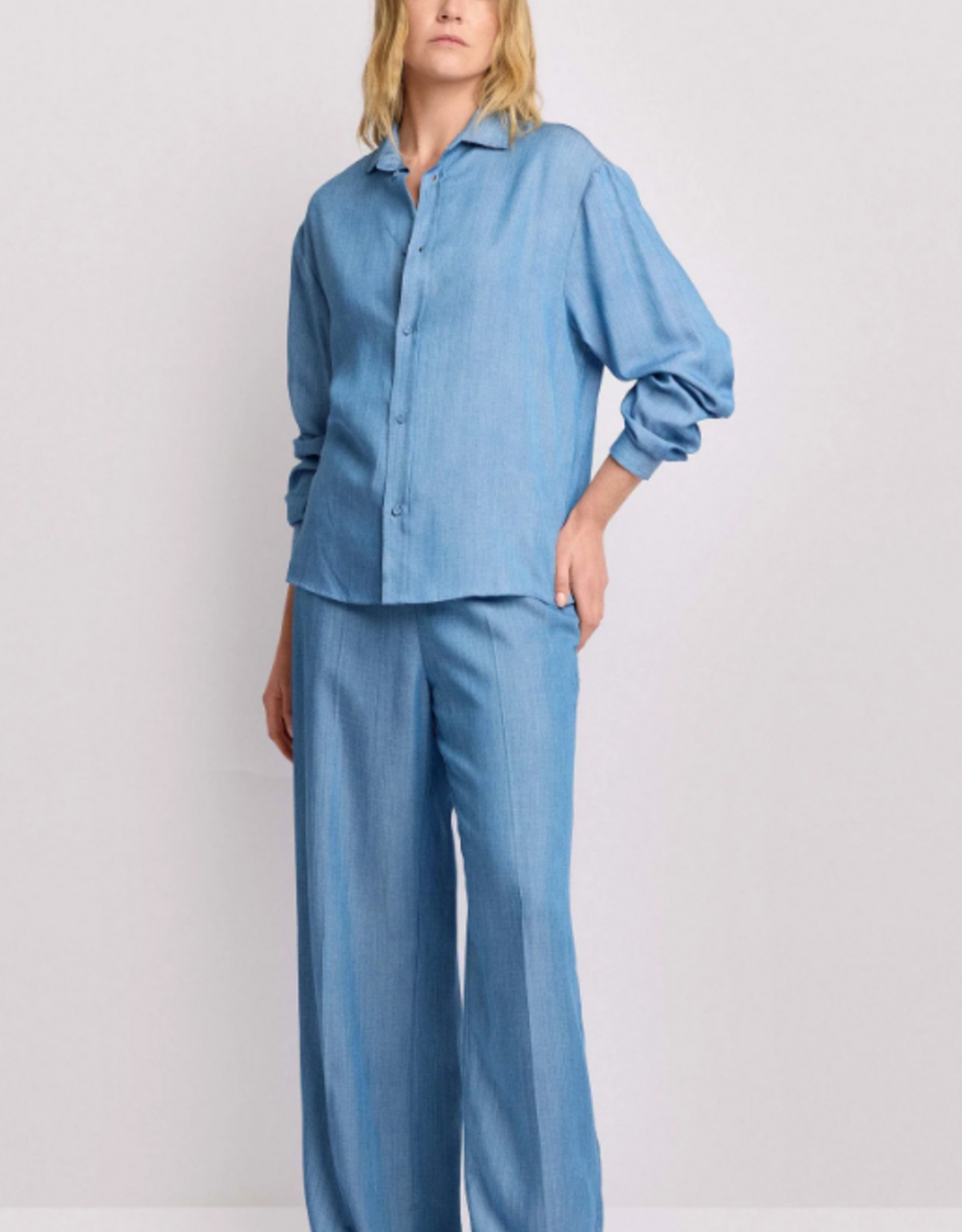 Kocca Jeansblouse Arnaldo Indigo