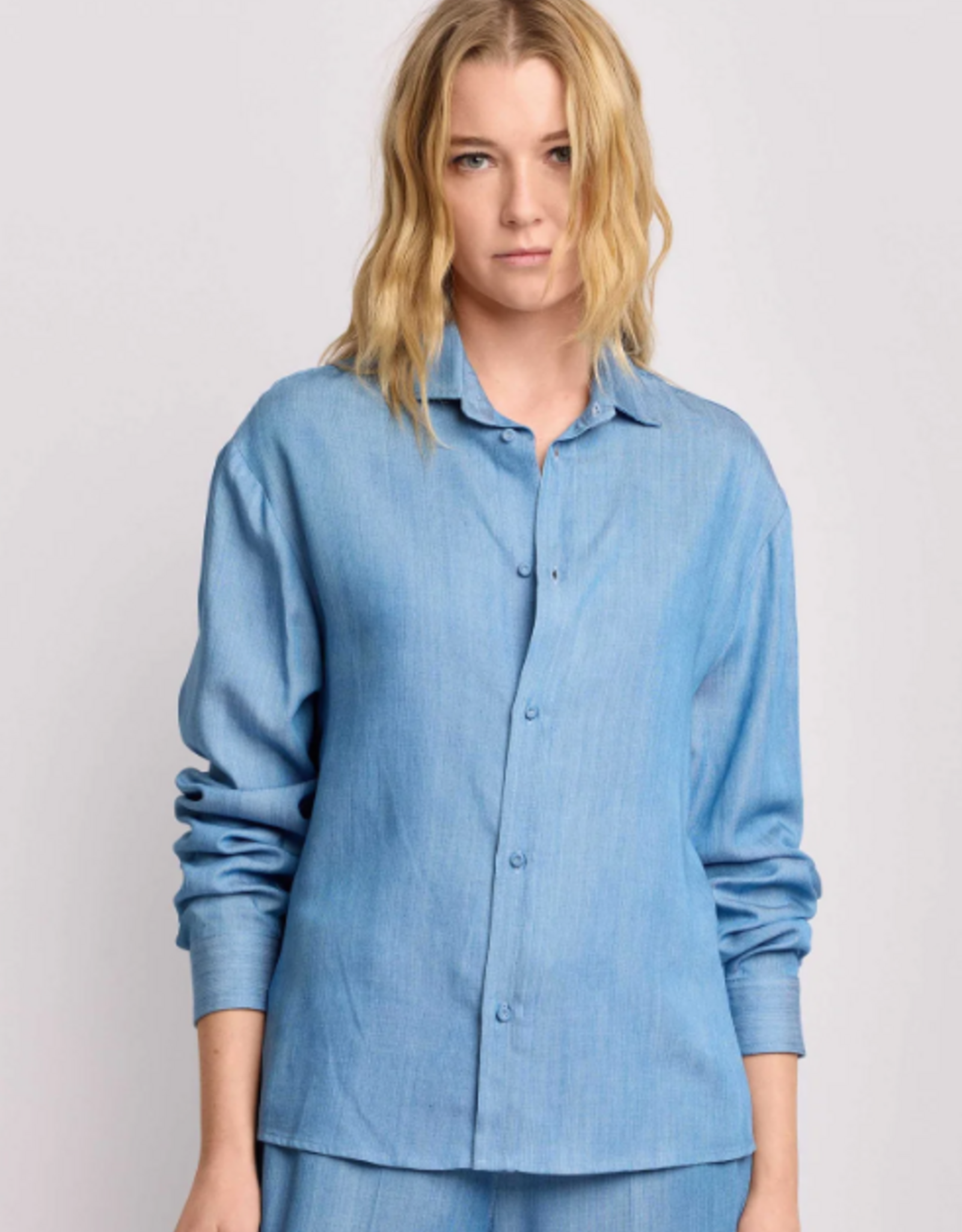 Kocca Jeansblouse Arnaldo Indigo