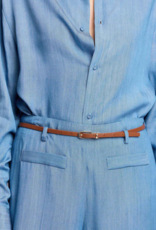 Kocca Pantalon Metel  Wijd Indigo