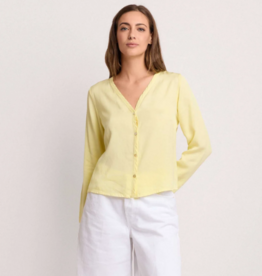 Kocca Blouse Laruanda V-Hals Geel