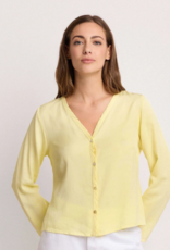 Kocca Blouse Laruanda V-Hals Geel