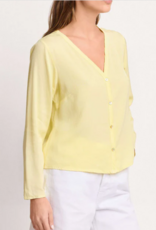 Kocca Blouse Laruanda V-Hals Geel