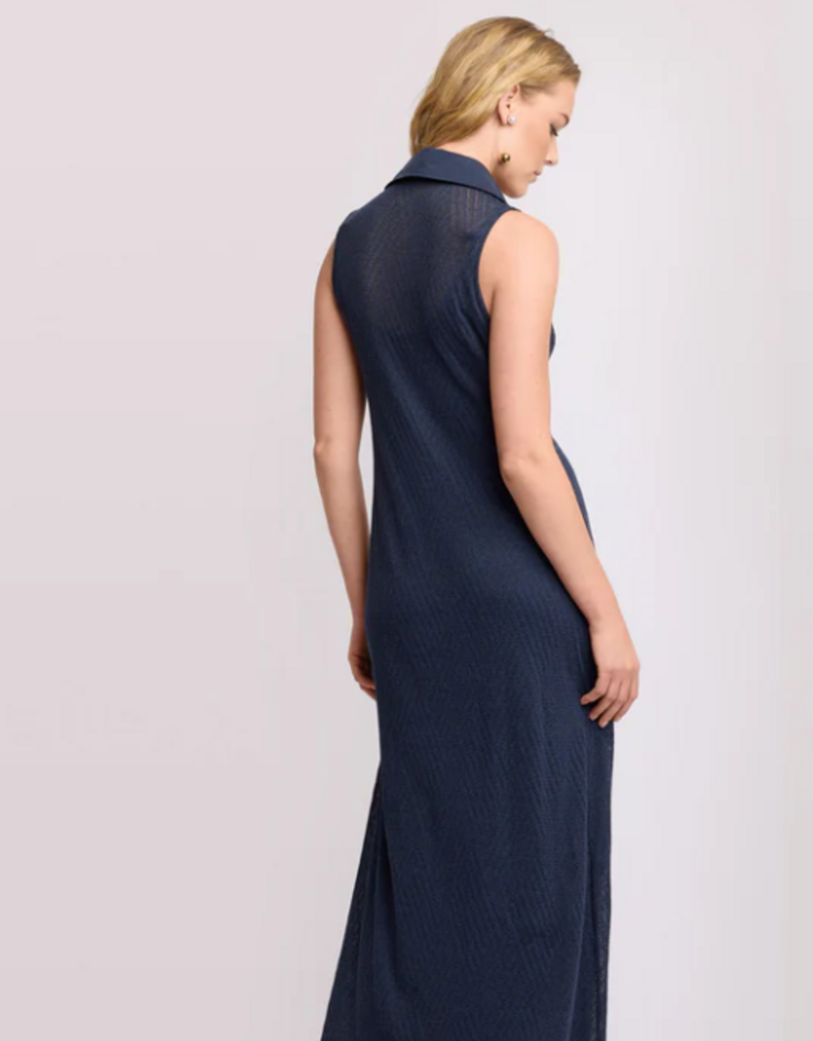 Kocca Polojurk Dulcis Mouwloos Gebreid Zwart